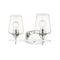Z-Lite Joliet 2 Light Vanity, Chrome & Clear 473-2V-CH - alternate 5